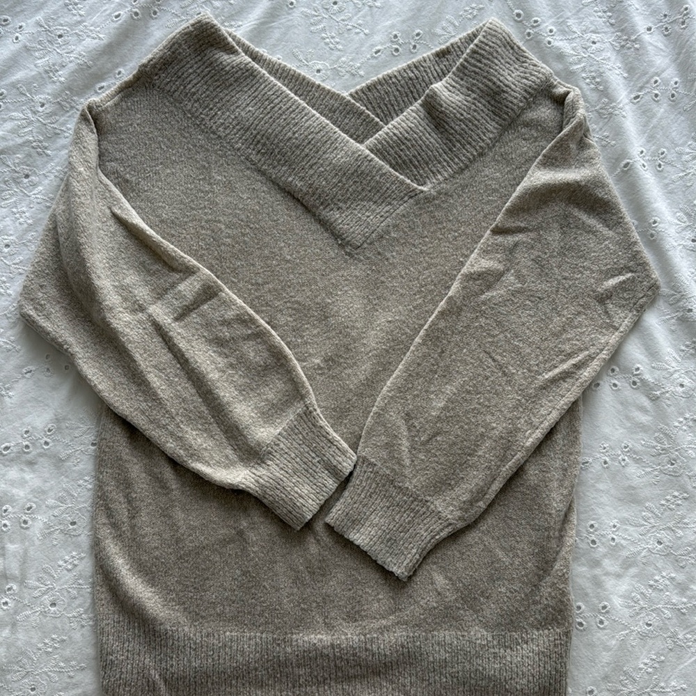 Off-The-Shoulder Sweater (Size S)